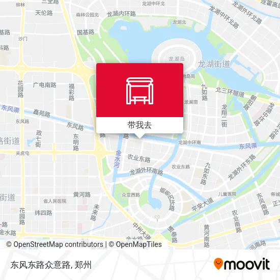 东风东路众意路地图