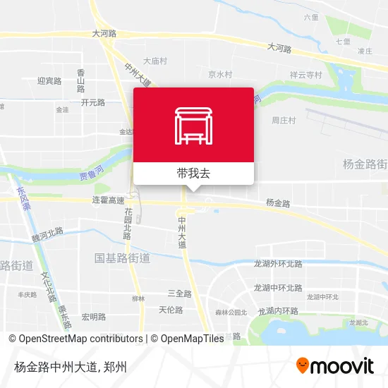 杨金路中州大道地图