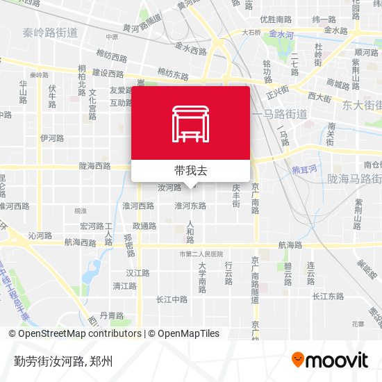 勤劳街汝河路地图