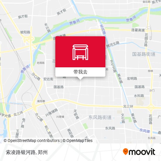 索凌路银河路地图