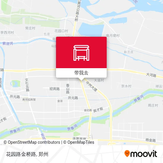 花园路金桥路地图