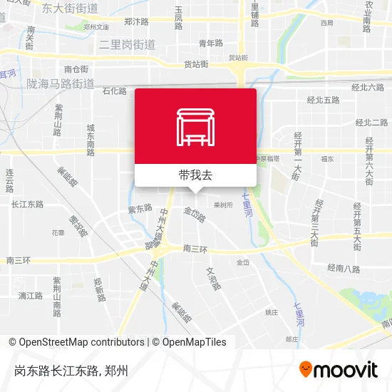 岗东路长江东路地图