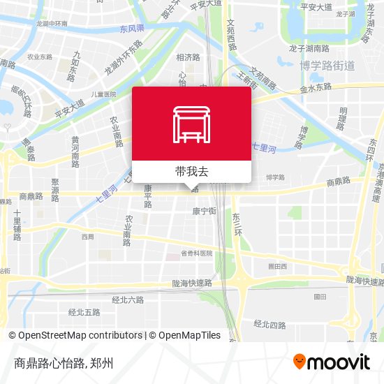 商鼎路心怡路地图