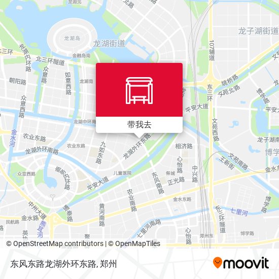 东风东路龙湖外环东路地图