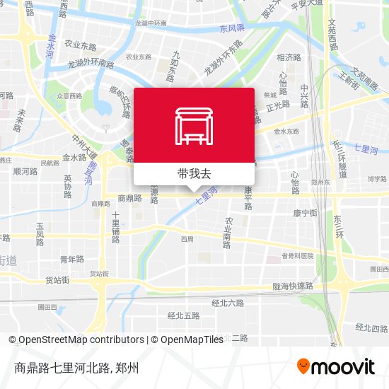 商鼎路七里河北路地图
