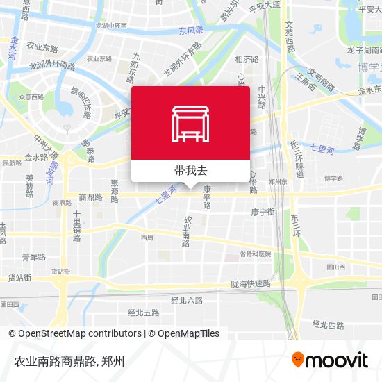 农业南路商鼎路地图