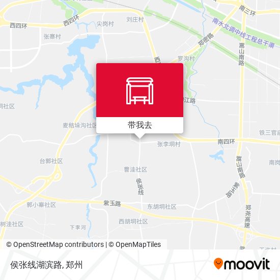 侯张线湖滨路地图