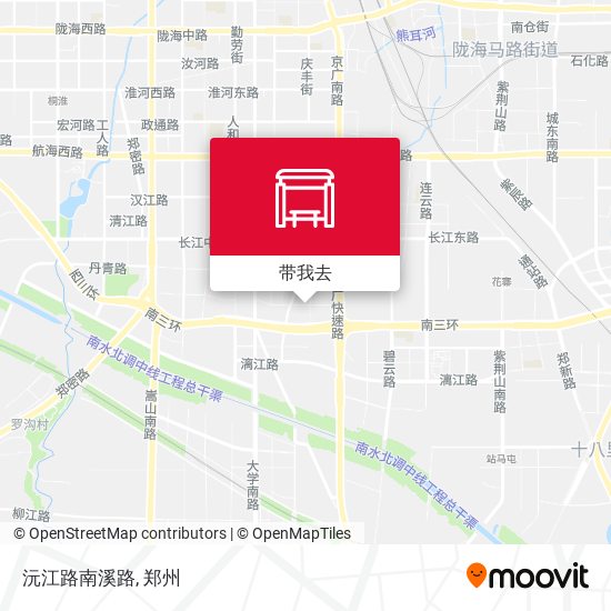 沅江路南溪路地图