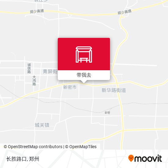长胜路口地图