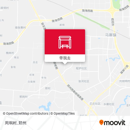 周垌村地图