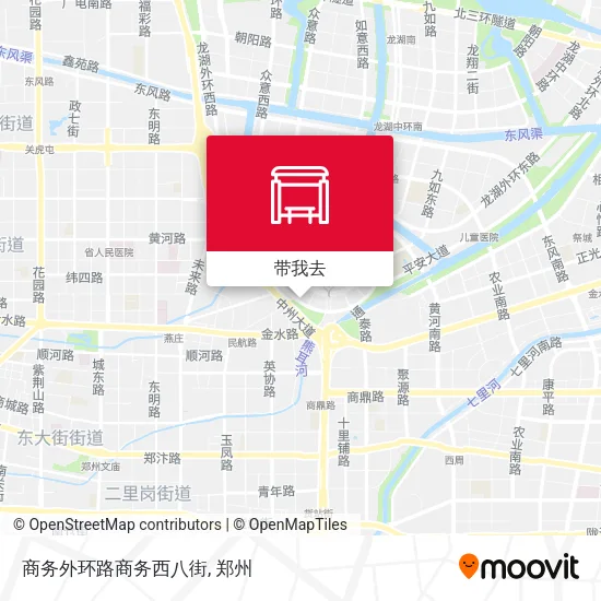商务外环路商务西八街地图