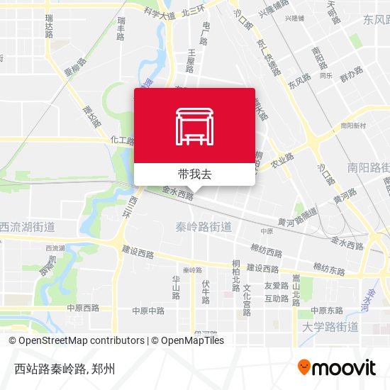 西站路秦岭路地图