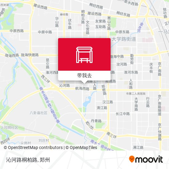 沁河路桐柏路地图