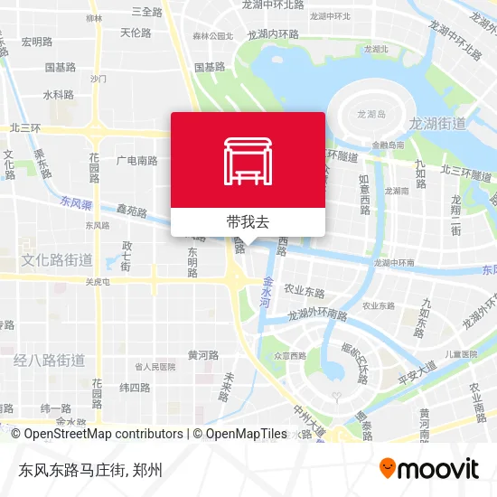东风东路马庄街地图