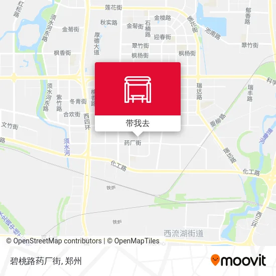 碧桃路药厂街地图