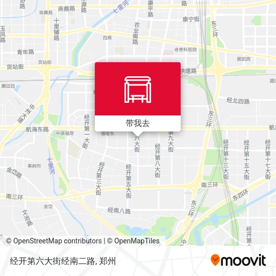 经开第六大街经南二路地图