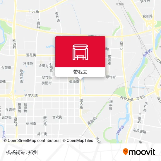 枫杨街站地图