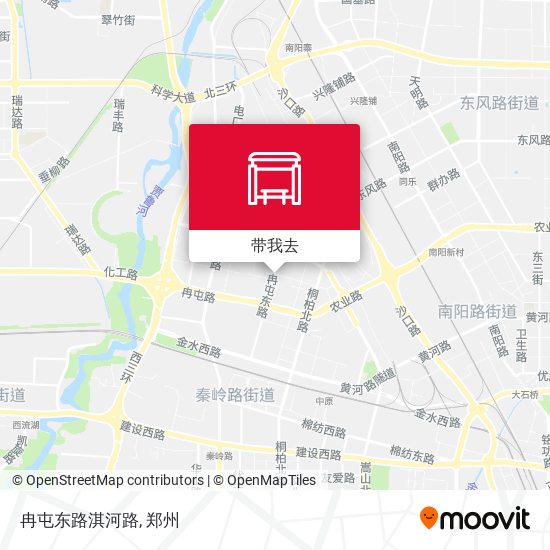 冉屯东路淇河路地图