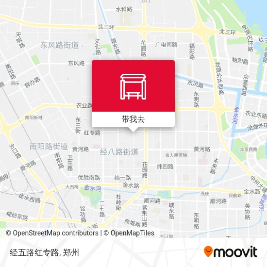经五路红专路地图