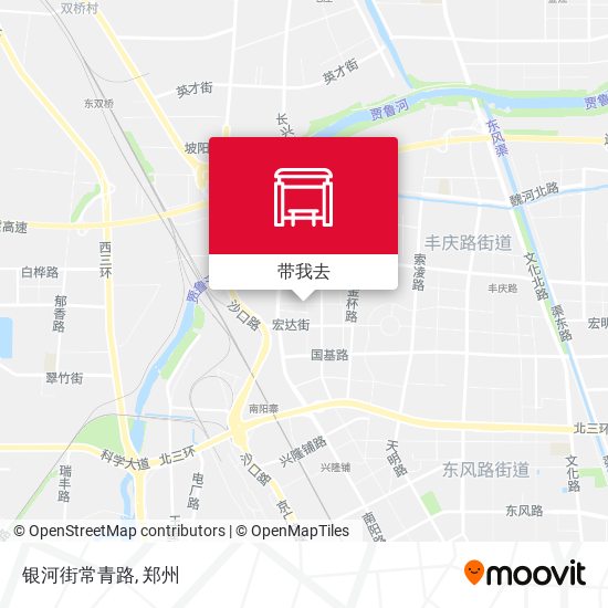 银河街常青路地图