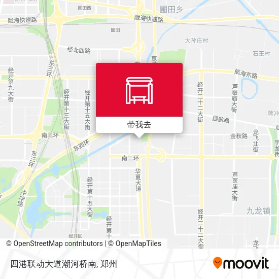 四港联动大道潮河桥南地图