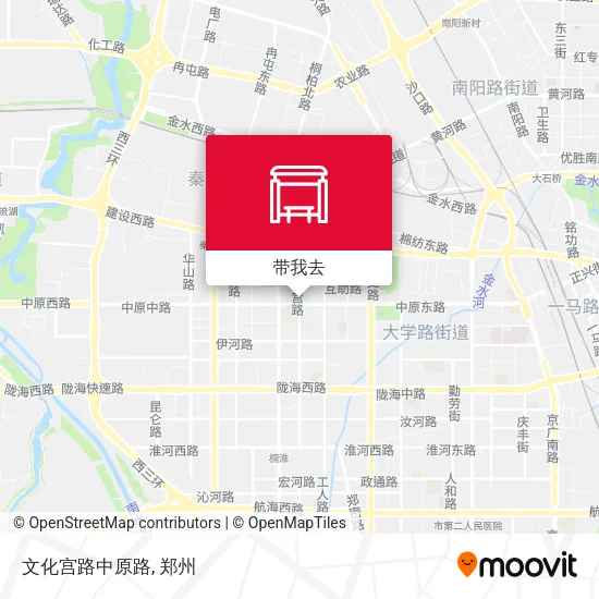 文化宫路中原路地图