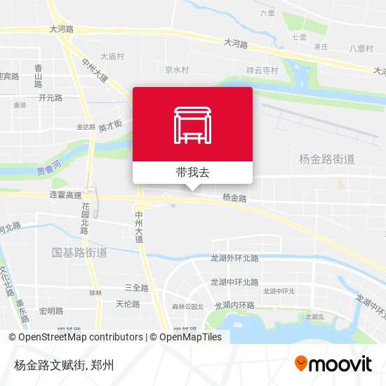 杨金路文赋街地图