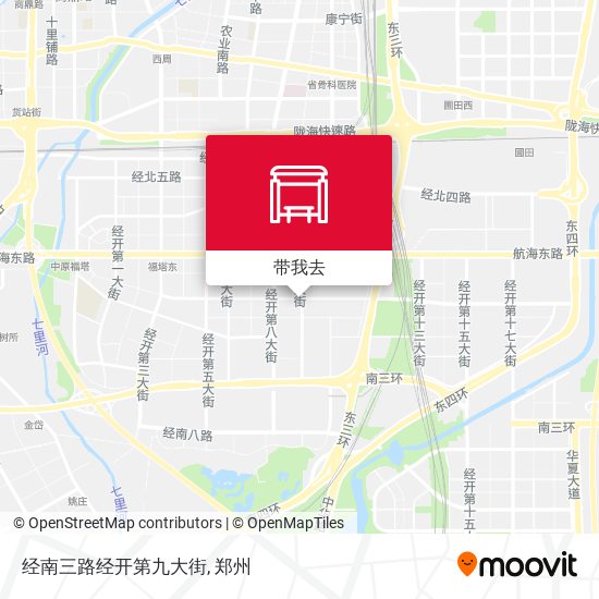 经南三路经开第九大街地图