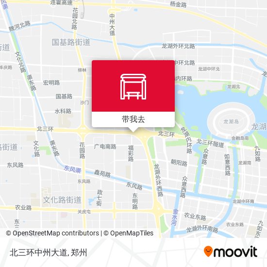 北三环中州大道地图