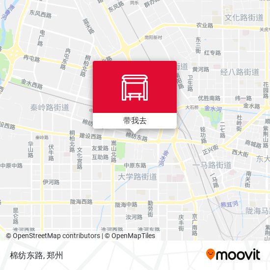 棉纺东路地图
