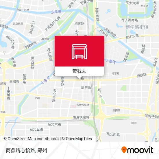 商鼎路心怡路地图