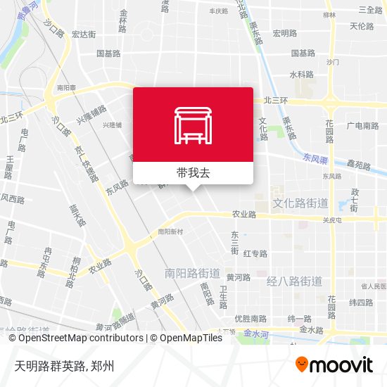 天明路群英路地图