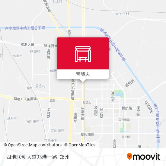 四港联动大道郑港一路地图