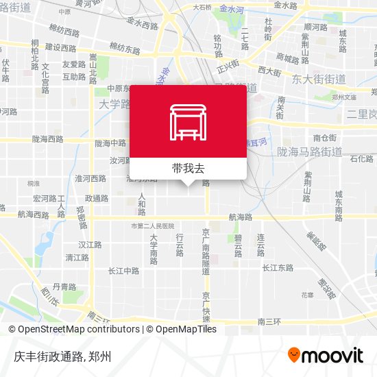 庆丰街政通路地图