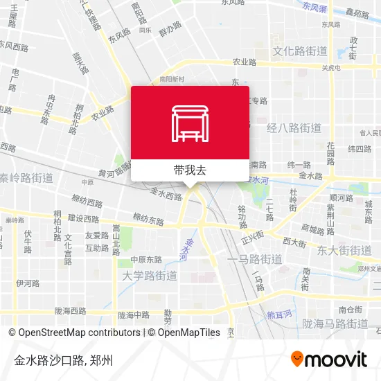 金水路沙口路地图