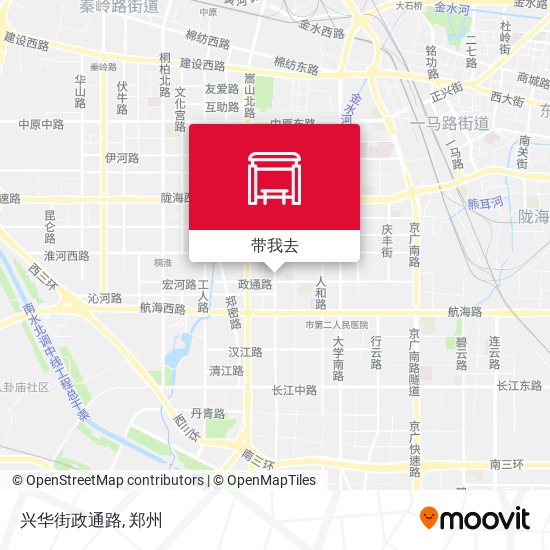 兴华街政通路地图