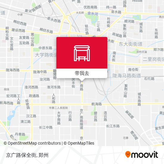 京广路保全街地图