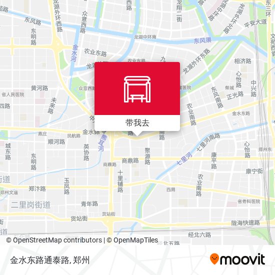 金水东路通泰路地图