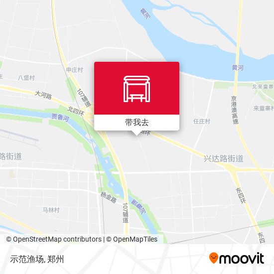 示范渔场地图