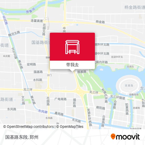 国基路东段地图