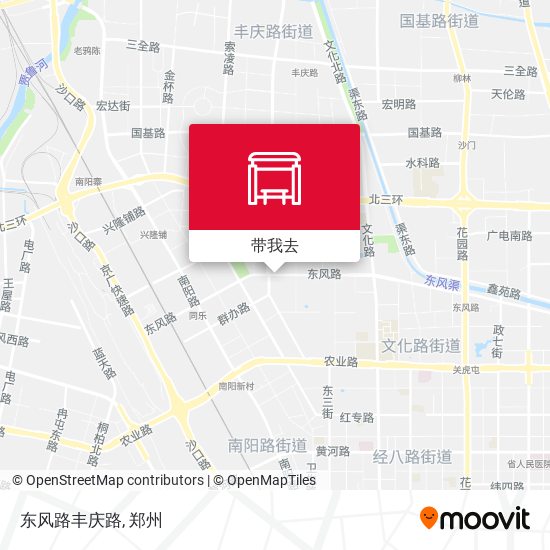 东风路丰庆路地图