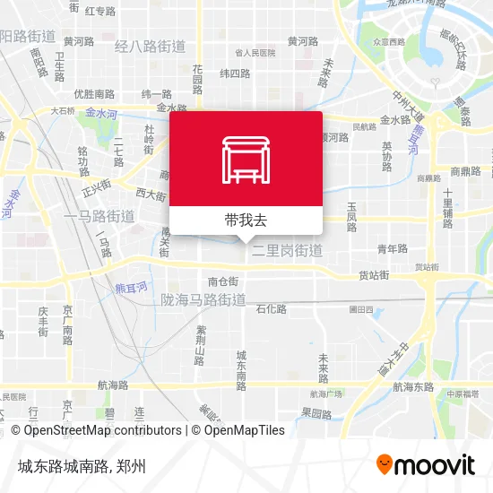 城东路城南路地图