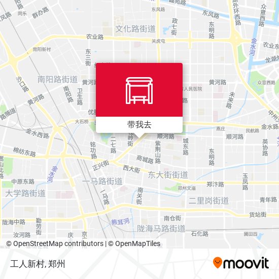 工人新村地图