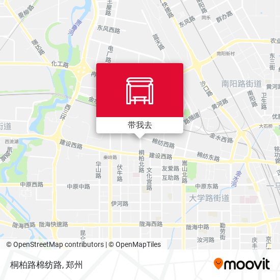 桐柏路棉纺路地图