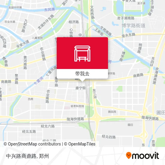 中兴路商鼎路地图