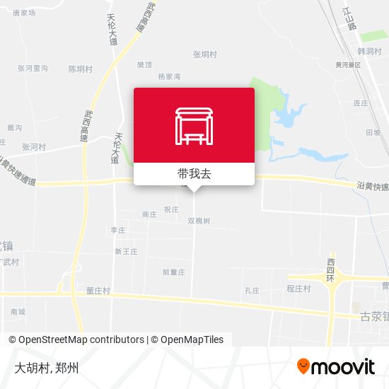大胡村地图