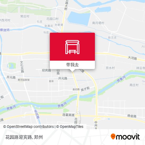 花园路迎宾路地图