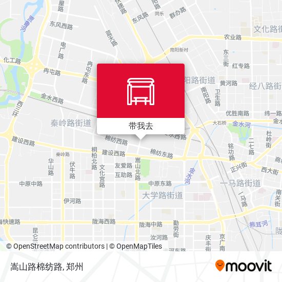 嵩山路棉纺路地图