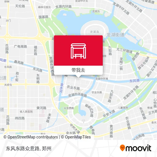 东风东路众意路地图