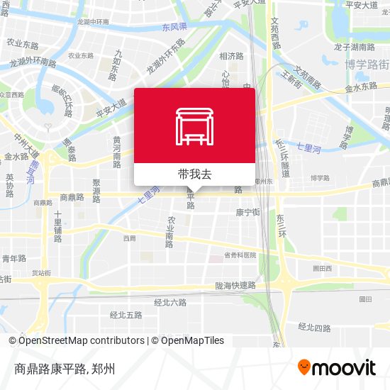 商鼎路康平路地图